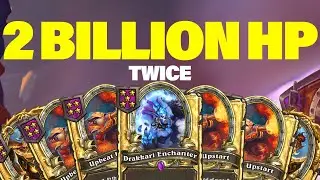 Hitting the 2 Billion HP Cap Twice | Dogdog Hearthstone Battlegrounds