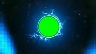 intro template no text copyright green screen video