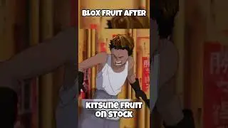 Pov : Blox Fruit After Kitsune Fruit Is On Stock 