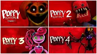poppy playtime chapter 1 2 3 & 4 full gameplay walkthrough | poppy playtime chapter 4 full game