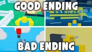 How To Get All Good Ending & Bad Ending In Need More Cold Full Gameplay [ROBLOX]