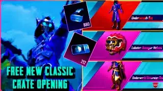 New Free Classic Crate Opening 🤩 BGMI New Underwraith Set Premium CrateOpening (Pubg & Bgmi)