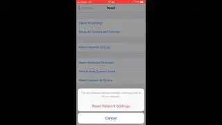 How to Reset Network Settings on iPhone 7