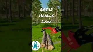 Grabbing Logs Made Easy | Farming Simulator 22