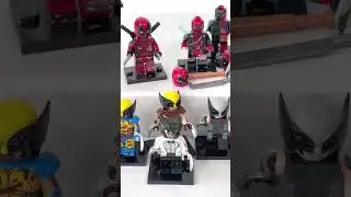 LEGO Deadpool & Wolverine | Wolverine Brown suit Wolverine Patch Unofficial Lego Minifigures 