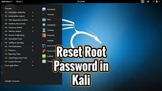 How to Reset Root Password in Kali Linux