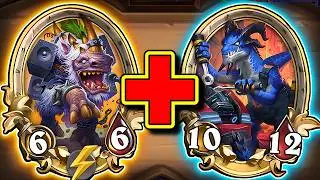 INFINITE Triples with this CRAZY Strategy! [F2P Ep. 20] Hearthstone Battlegrounds