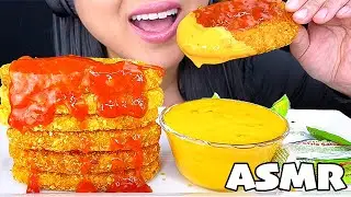 ASMR CHEESY HASH BROWNS
