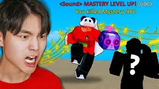 Max Mastery by killing 1 NPC in Blox Fruits