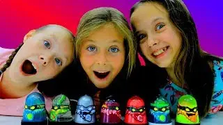 NINJA SLIME. вся коллекция ниндзя слайм. Чем отличается оригинальный слайм от подделки.