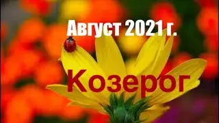 Козерог. Таро-прогноз на Август 2021 года.