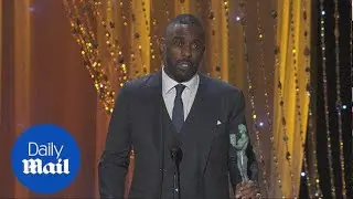 Idris Elba receives two SAG awards for his work in Film & TV - Daily Mail