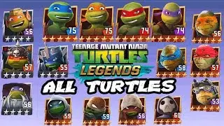 Teenage Mutant Ninja Turtles: Legends - All Turtles Character Fight