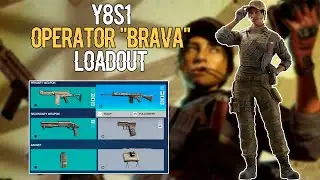 New Y8S1 Brazilian Operator BRAVA - Loadout + Bio - Gadget  - First Battlepass Image - Rainbow 6