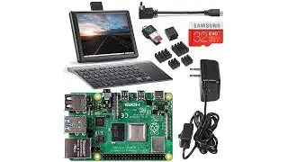 Vilros Raspberry Pi 4 Desktop Set with 8 Inch Screen and Keyboard/Touchpad