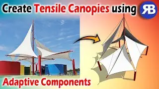 Revit Snippet: Create Tensile Canopies with Adaptive Components