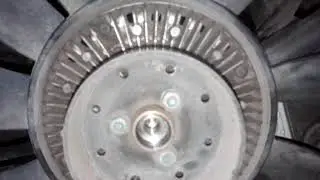 Как снять вязкостную муфту, 