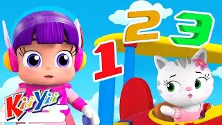 Flying Plane Counting Song | Number song | Best of KiiYii Songs | ABC  | Nursery Rhymes & Kids Songs
