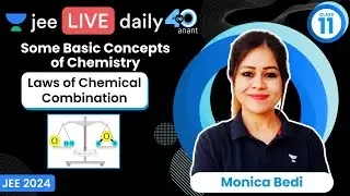 Some Basic Concepts of Chemistry L1 | #jee2024 #jee2025 #jeechemistry #monicabedi