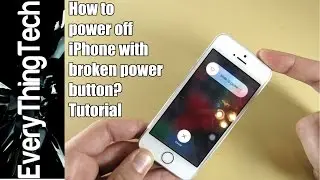 How to power off iPhone without power button?