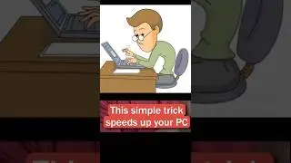 Simple trick speeds up your pc speed 💥😩 pc performance,speed up #pctipsandtricks