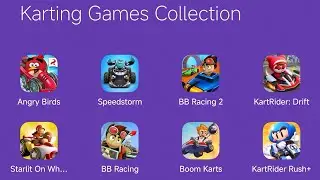 Angry Birds Go,Disney Speedstorm,Beach Buggy Racing 2,Kartrider Drift,Starlit on Wheels,Boom Karts