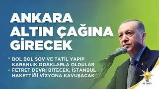 AK Parti Ankara İlçe Belediye Başkan Adayları Tanıtım Toplantısı