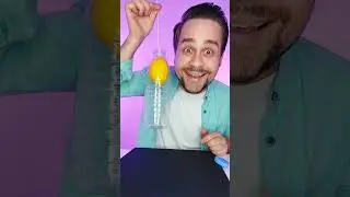 Lemon in bottle trick TUTORIAL 🍋