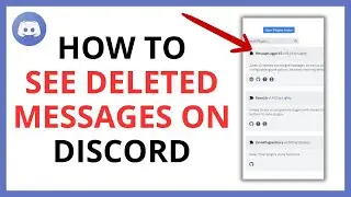 How to See Deleted Messages on Discord