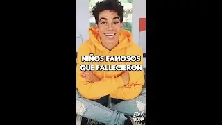 NIÑOS FAMOSOS QUE FALLECIERON MUY JÓVENES 😢  