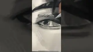I TRIED COLOR BLIND DRAWING.