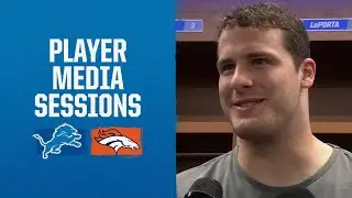 Detroit Lions players meet with the media | 2023 Week 15: Lions vs. Broncos
