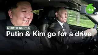 Putin & Kim Jong Un take a drive in luxury Russia-built car in North Korea | Radio Free Asia (RFA)