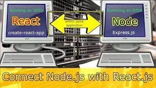 Connect React with node application | Simple step to connect Frontend with Backend