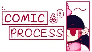 how to make a webcomic / my process