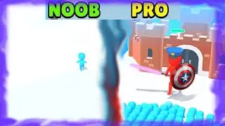NOOB vs PRO | Crowd Runner 3D