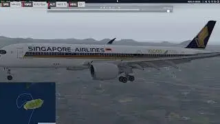 [XP11] Singapore- Jeju A350XWB flight