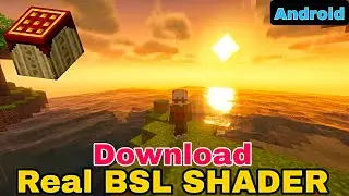 How to Download Real BSL SHADER in Mobile  | Pojavlauncher | MCPE