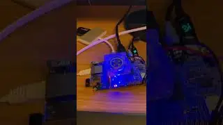 Orange Pi 5 running KDE Plasma with active cooling.