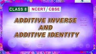 Rational Numbers | Additive Identity | Additive Inverse | #class8 #chapter1 #maths