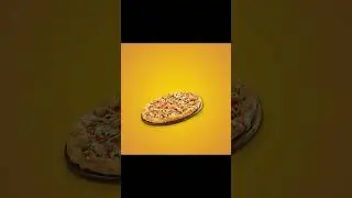Pizza Motion Graphic Poster Animation / After effects