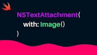 Swift: Text Attachment Basics (2022, Xcode 13) – iOS