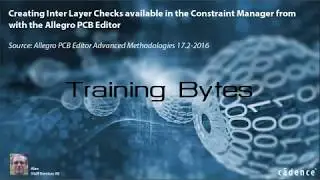 Creating Inter Layer Checks available in the Constraint Manager from with the Allegro PCB Editor