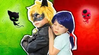 Secret Chat Noir. Lady Bug and Chat Noir recognized each other, Miraculous