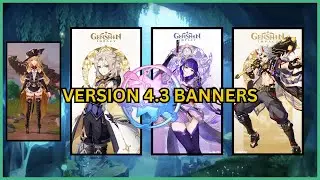 VERSION 4.3 BANNERS (RAIDEN SHOUGUN RETURNS!!) // Genshin Impact