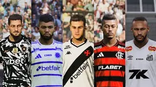 Option File PES 2020 PS4/PS5/PC 100% Atualizado para esse mês de Maio com os Brasileirão A e B 2025!