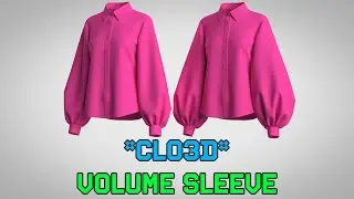 CLO 3D | Volume Sleeve (Bishop Sleeve)
