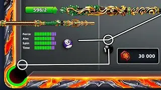 Imperial Dynasty Cue Level Max 596 Upgrade Pieces Pro 8 Ball Pool