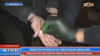Narkotik moddalar va tabletkalar aniqlandi