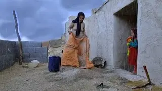 Mother and resistance to rain: the end of the magical cave floor cement project